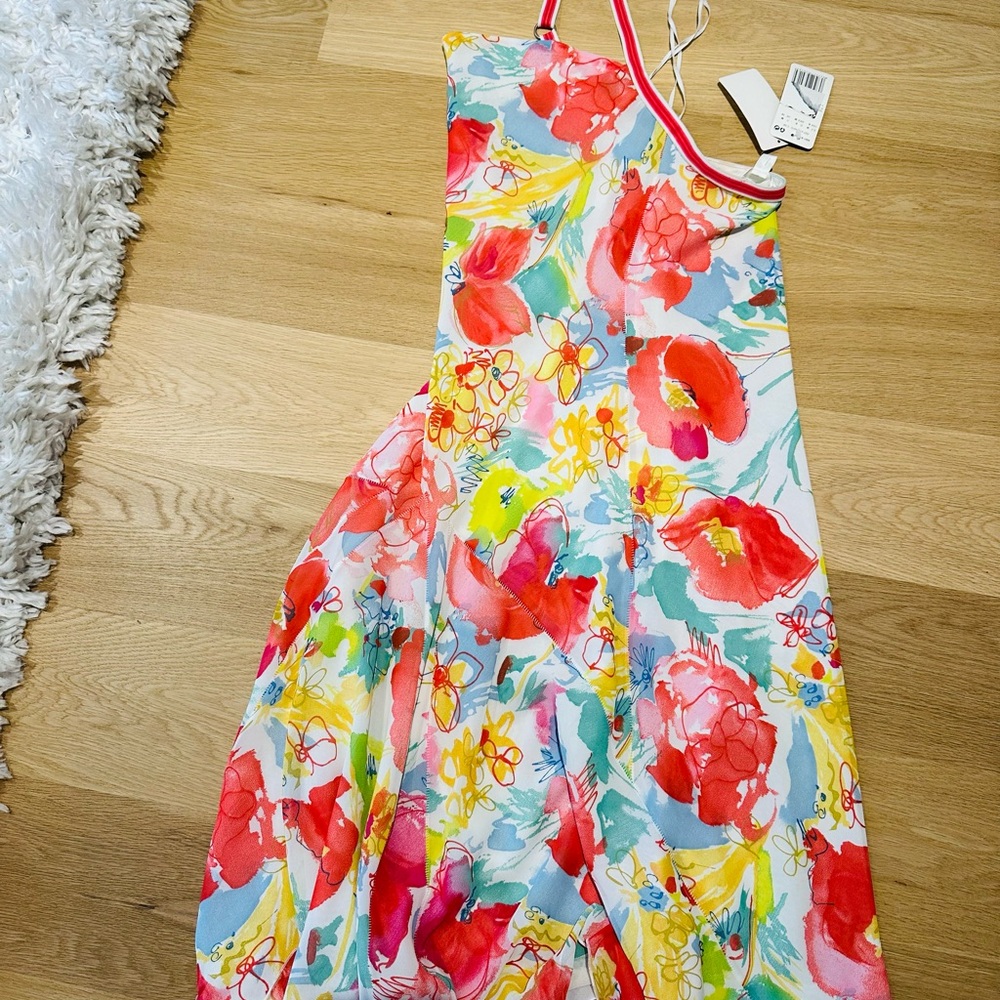 Mango Multicolor Backless Dress